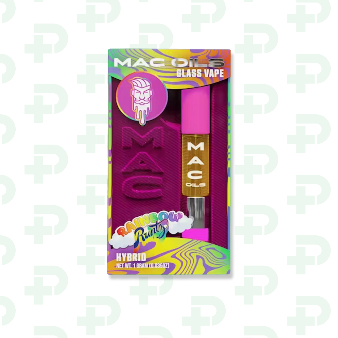 Photograph of product: Mac Oils Cart - Hybrid - Rainbow Runtz