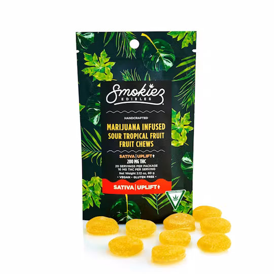 Photograph of product: Peach Gummies 200mg (10pk) (S)