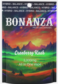 Photograph of product: Bonanza Cranberry Kush