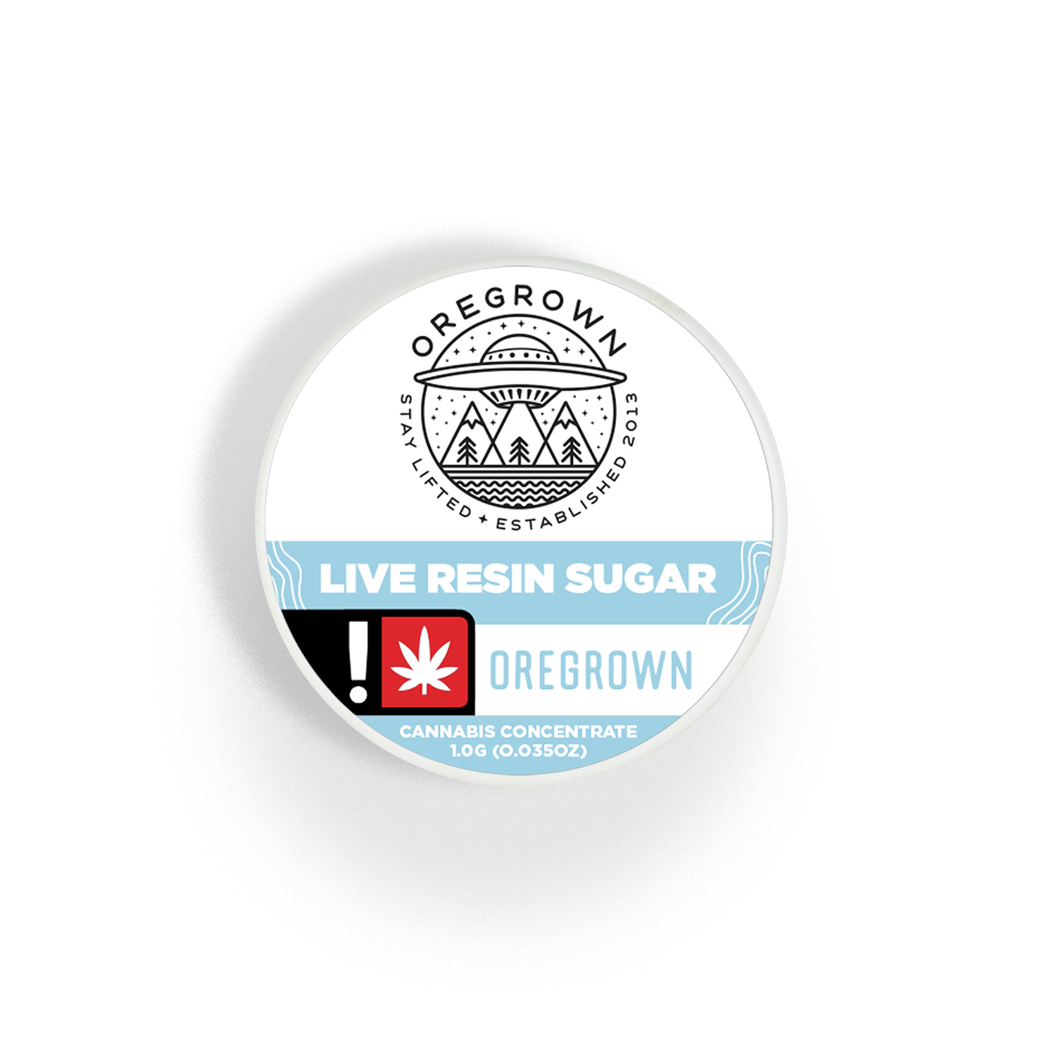 Photograph of product: Live Resin Sugar - Oui'd - 1g - Bubble Gxm 41
