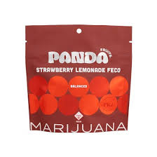 Photograph of product: Panda - Strawberry Lemonade - FECO Gummies - 100mg (20pk)