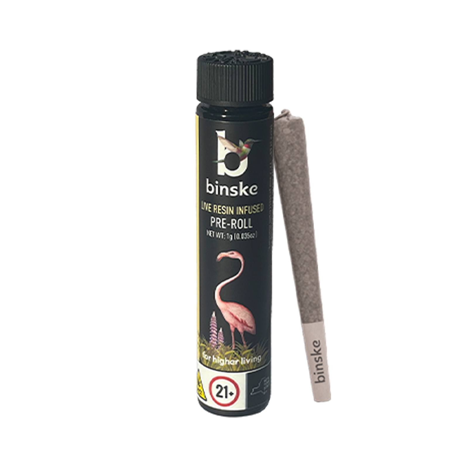 Photograph of Product: Binske - Garlic Mints Infused Preroll