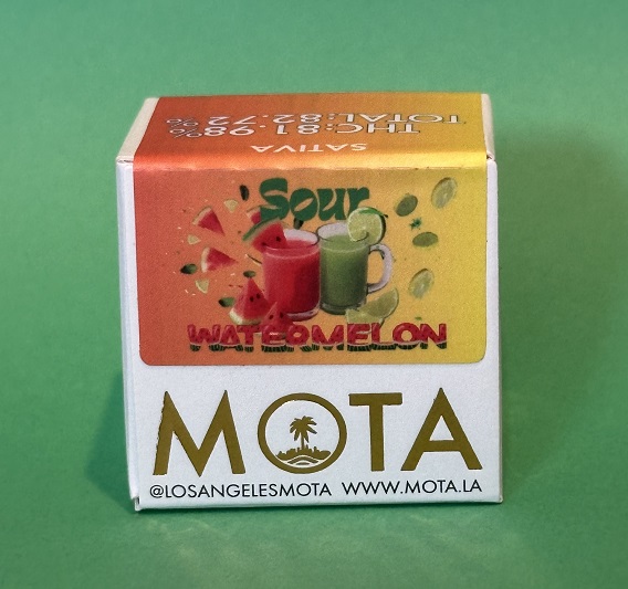 Photograph of product: Mota Extract 1g Sour Watermelon Sugar