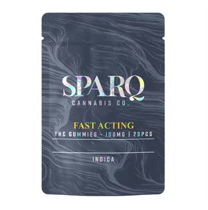 Photograph of product: Sparq - Strawberry Gummies