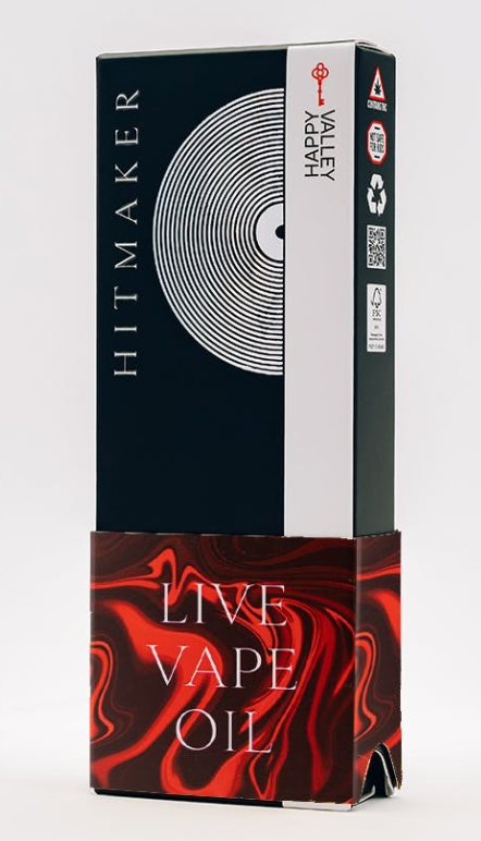 Photograph of product: Hitmaker GMO Zkittlez Disposable Vape Pen 1000mg