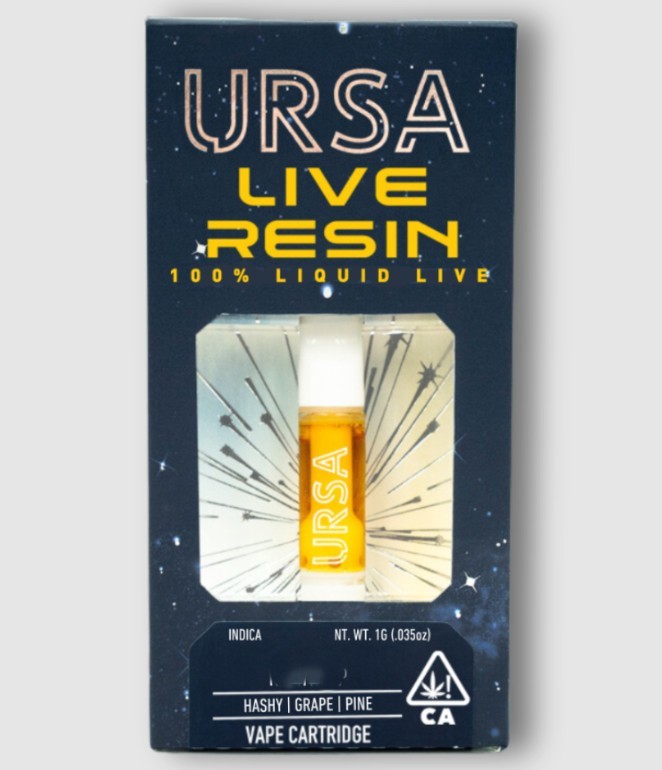 Photograph of product: Cocoa Dulce Live Resin Cartridge 1g