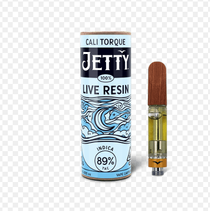 Photograph of product: Jetty Live Resin Cartridge Cali Torque 1g - 
