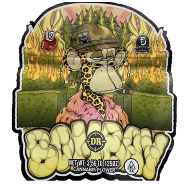 Photograph of product: Backpack Boyz: Dr. Bombay - 3.5g