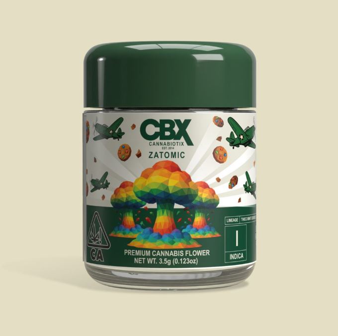 Photograph of product: ZATOMIC 3.5G - CANNABIOTIX