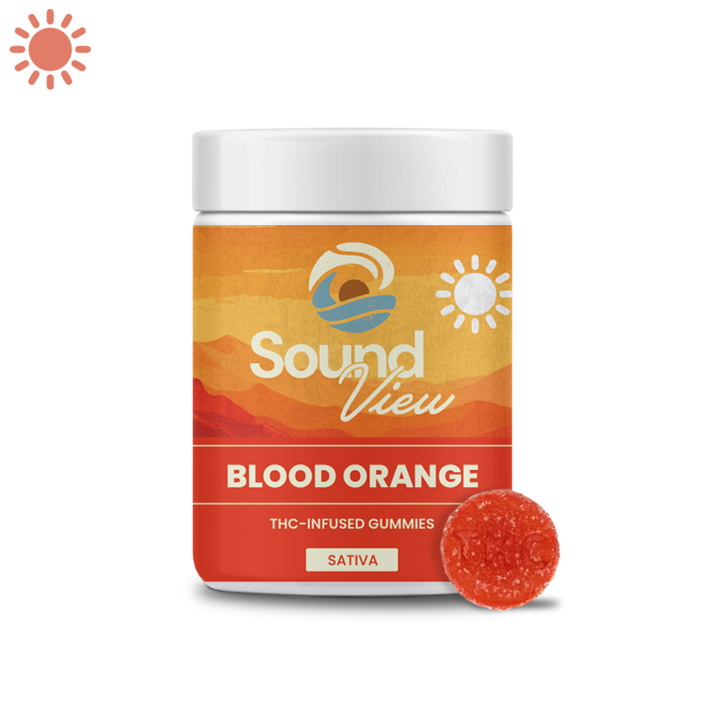 Photograph of product: Blood Orange | Gummies | 100mg | 00117