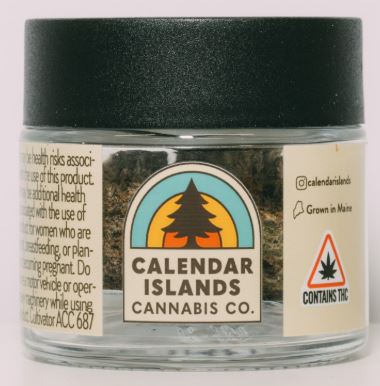 Photograph of product: Calendar Island Cadillac Rainbow - 3.5g