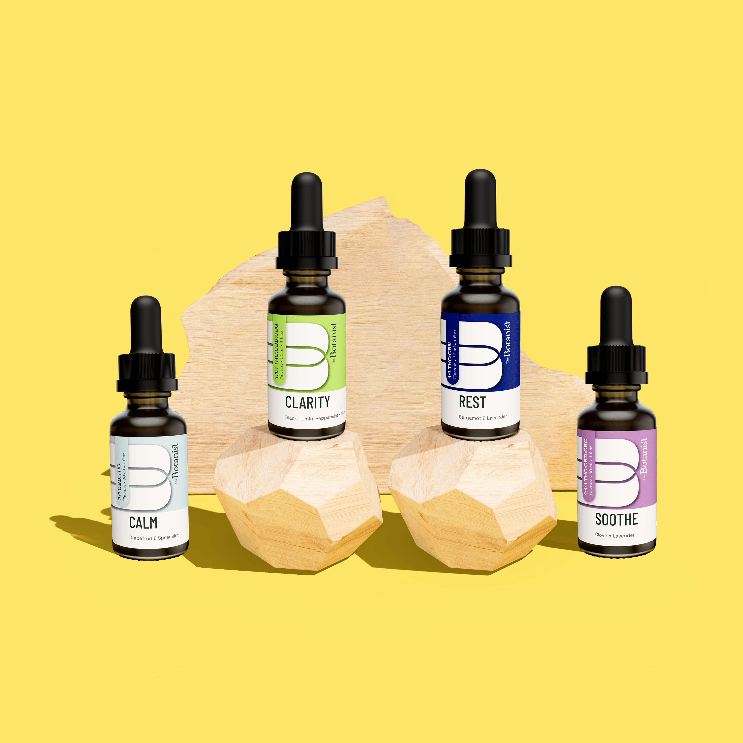 Photograph of product: Soothe | 1:1:1 | TH-oui:CBD:CBC