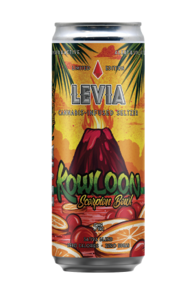 Photograph of product: LEVIA - Kowloon Scorpion Bowl 5mg Seltzer Sugar Free