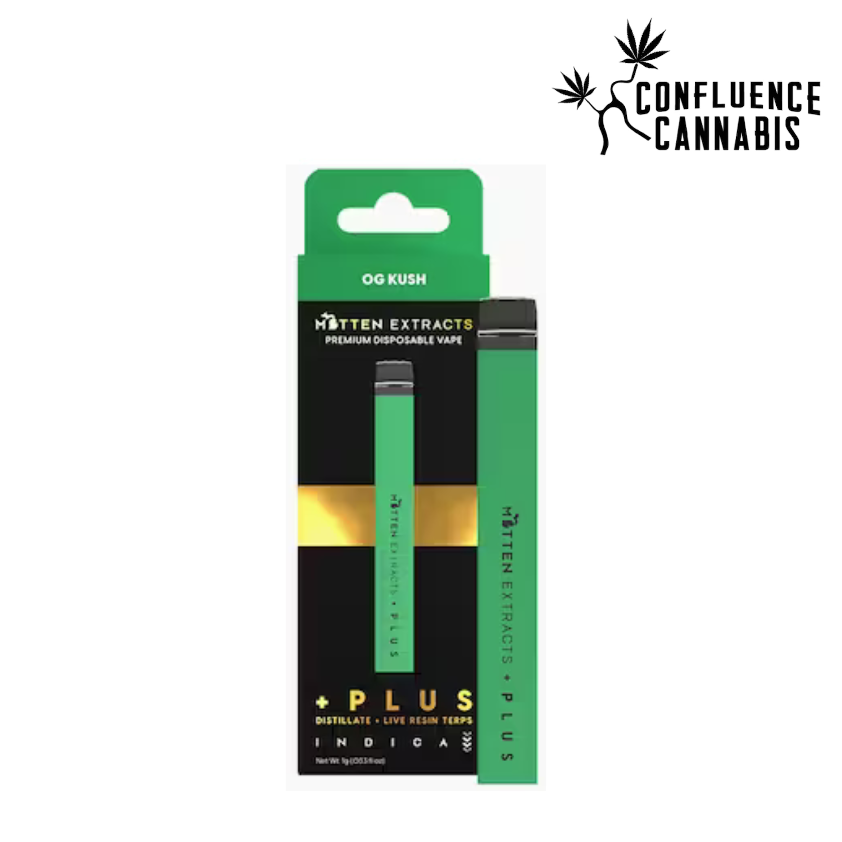 Photograph of product: OG Kush Disposable Cartridge