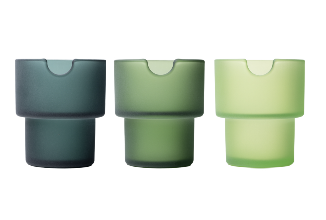 Photograph of product: NWTN HOME - Flower Pots Ashtray Set