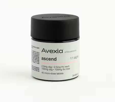 Photograph of product: Ascend 1:1 CBG:TH-oui Tablets 40pk 100mg