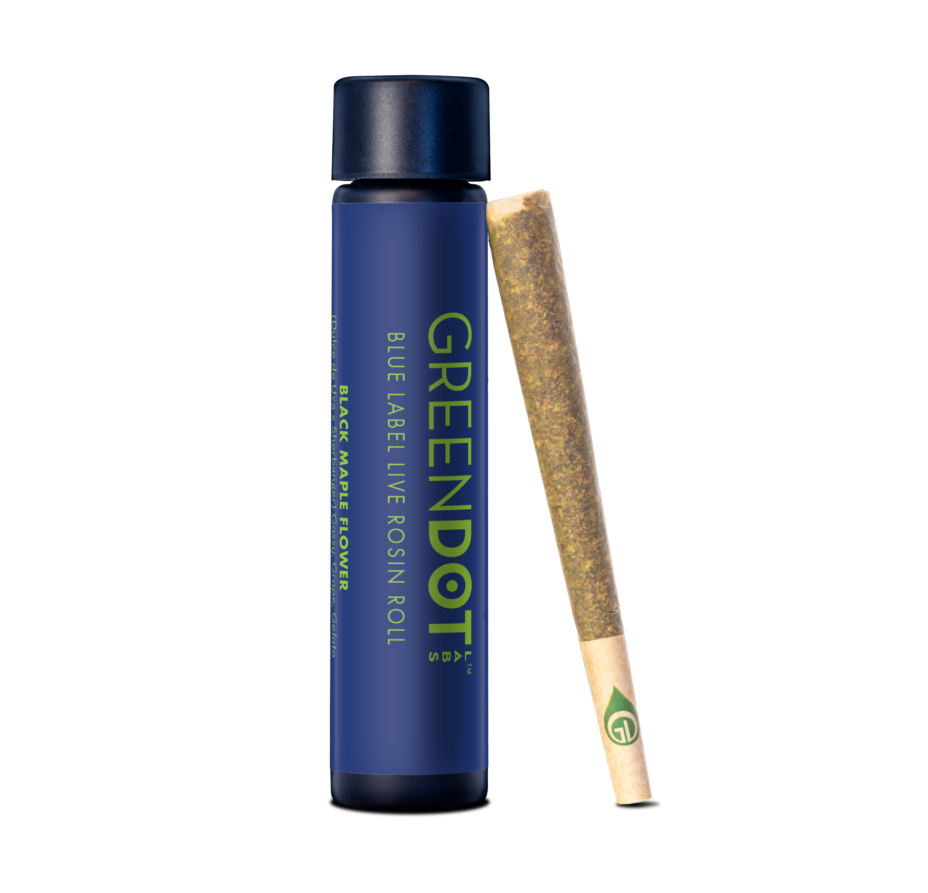 Photograph of product: Dali + Dali Solventless Infused Pre-Roll by Green Dot Labs
