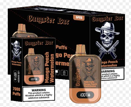 Photograph of product: Gangster Bar - Mango Peach Watermelon