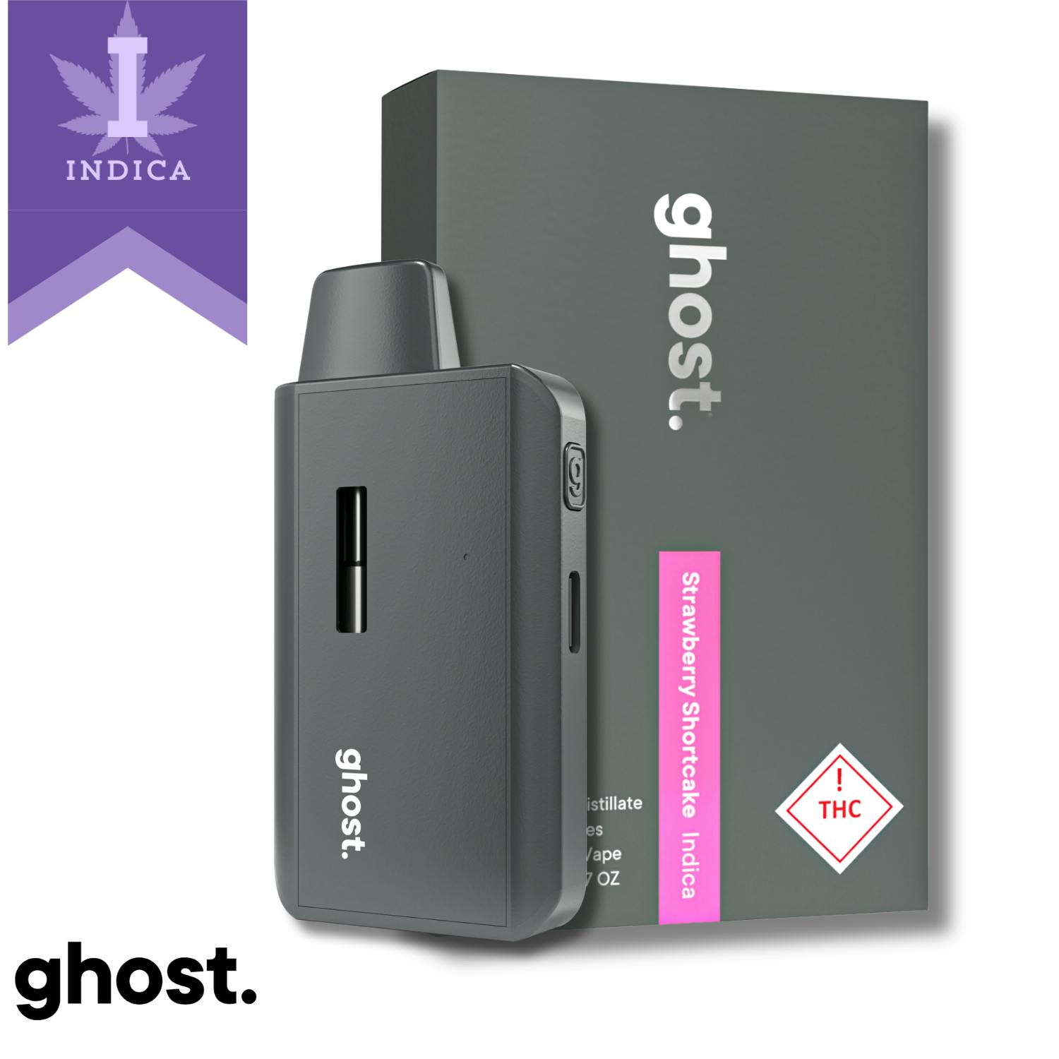 Photograph of product: Ghost | Strawberry Shortcake | 2g