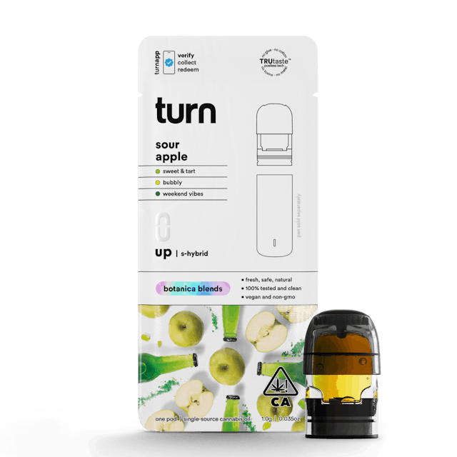 Photograph of product: sour apple botanica blends 1g - 