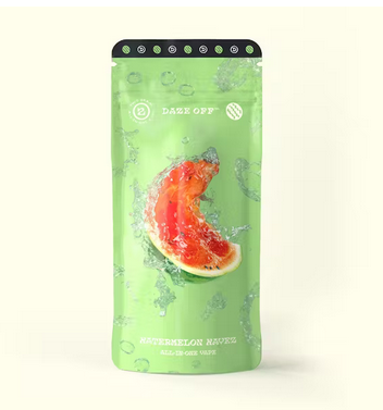 Photograph of product: AZ Daze Off Disposable Vape - Watermelon Wavez 2g