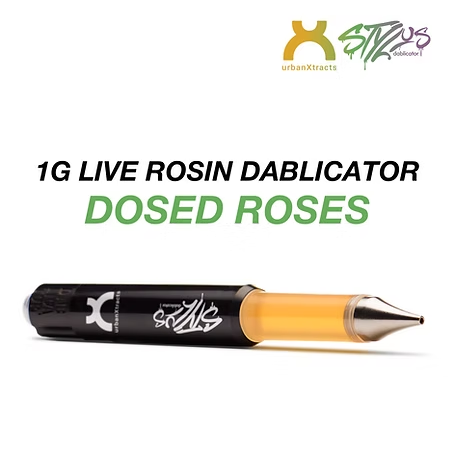 Photograph of product: UrbanXtracts |  Solventless Live Rosin Dablicator Stylus | Dosed Roses