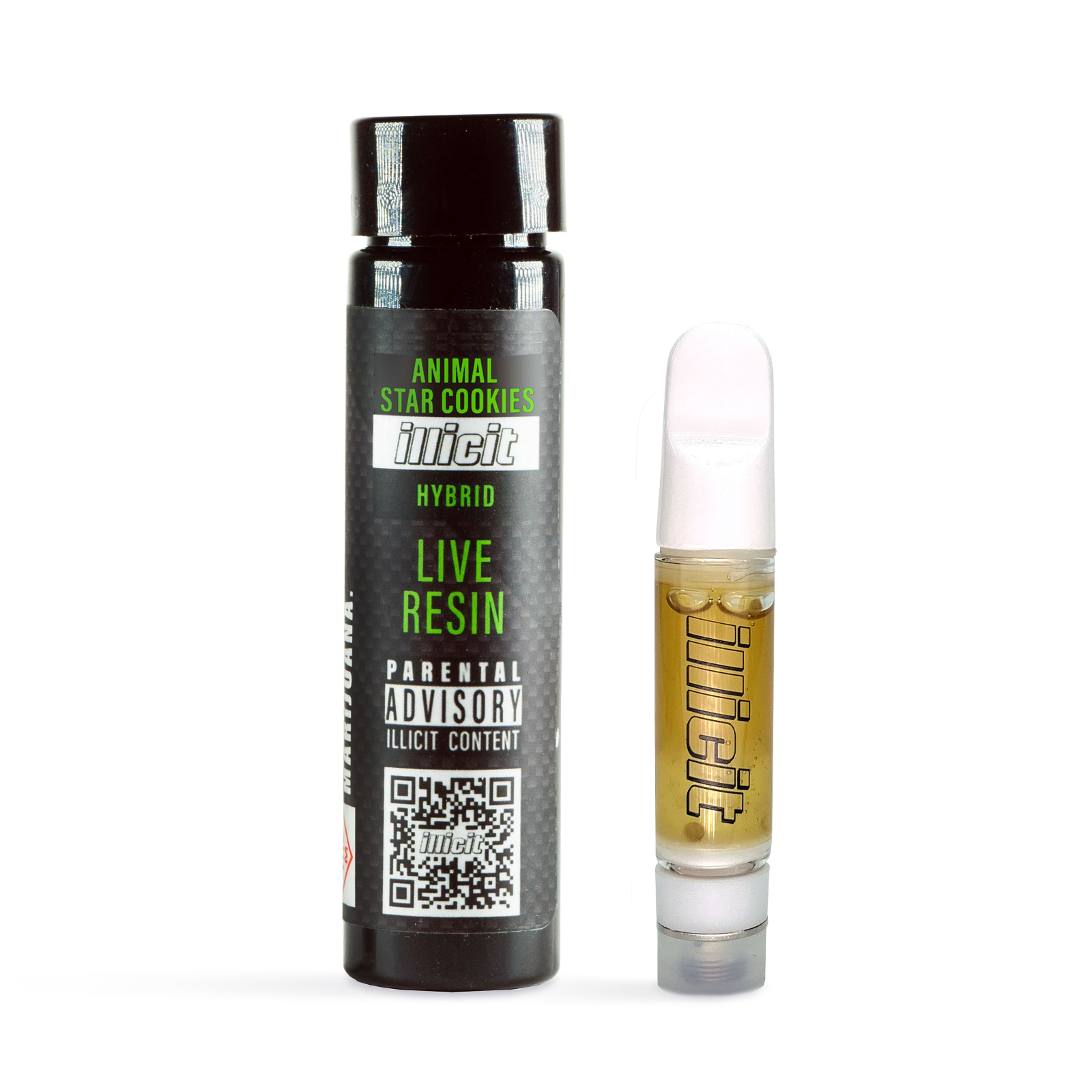 Photograph of product: Animal Star Cookies Live Resin Cartridge | 1g