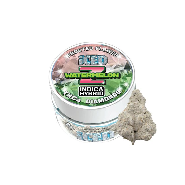 Photograph of product: Watermelon Z Diamond Infused Flower - 3.5g - - 