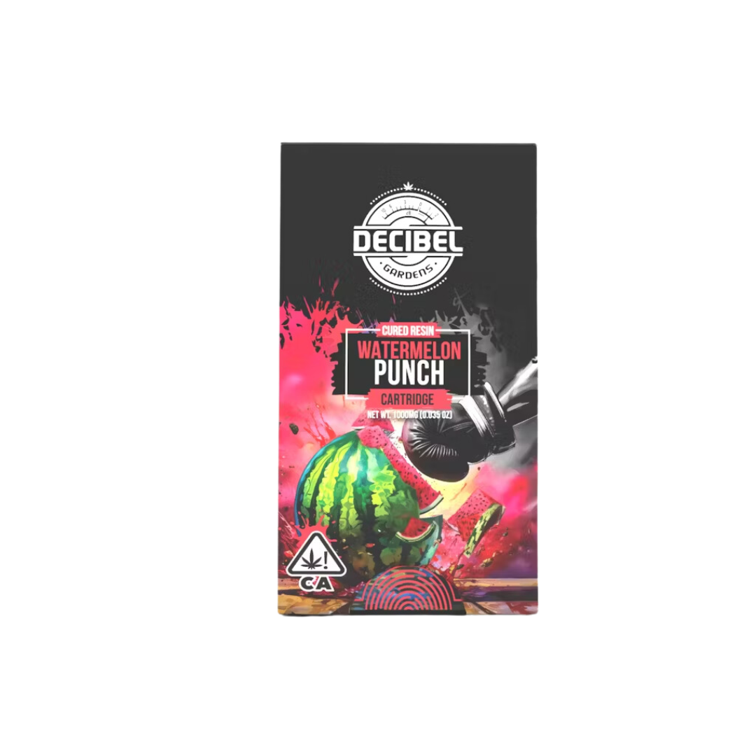 Photograph of product: (SALE) Decibel Gardens - Watermelon Punch (I-Hybrid) Cartridge 1g