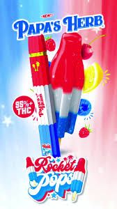 Photograph of product: Papa's Herb - 1g Cartridge (Rocket Pops) - 