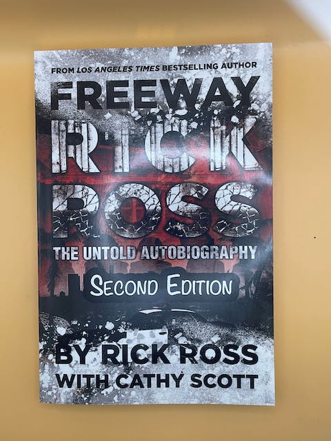 Photograph of product: Freeway Rick Ross Book