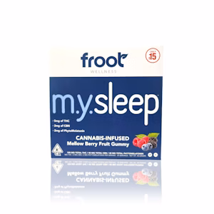 Photograph of product: Froot - My Sleep - Gummy - 100mg