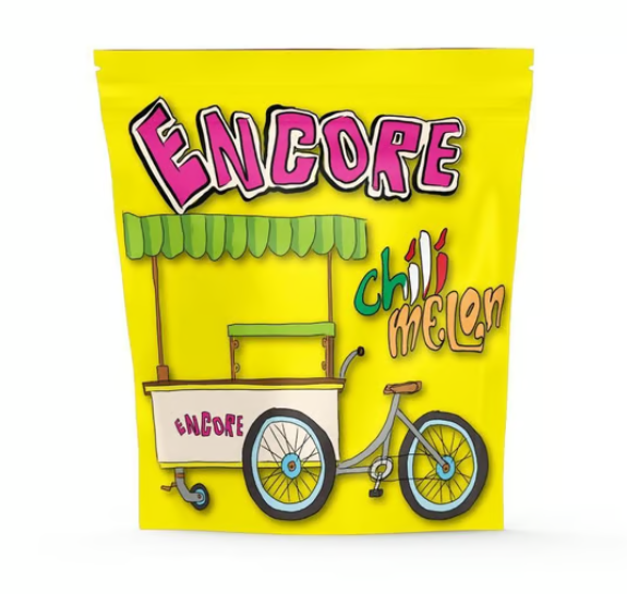 Photograph of product: Encore Edibles 10pk/100mg- Chili Melon