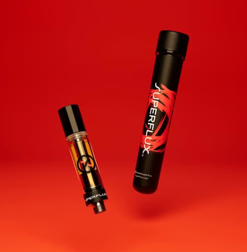 Photograph of product: Superflux | El Lechero | Live Resin Cartridge