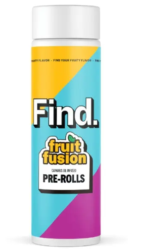 Photograph of product: Fruit Fusions Lime 2-Pack Infused Pre-Roll (Mimosa Kush Mints)
