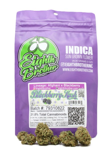 Photograph of product: BLACKBERRY KUSH  - 14G