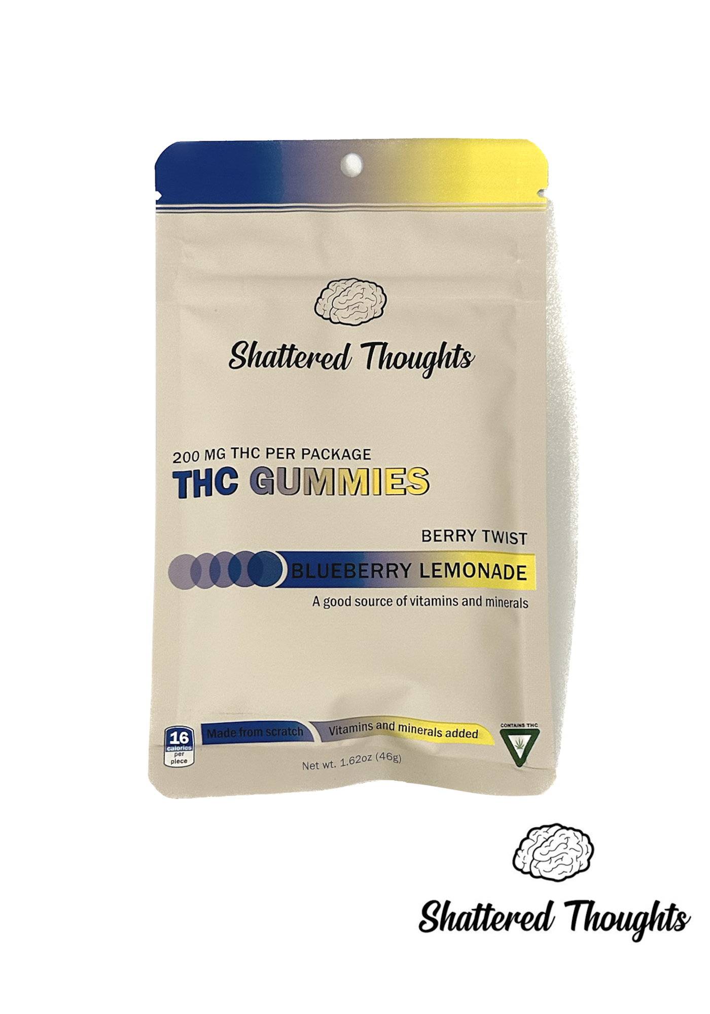 Photograph of product: Blueberry Lemonade Gummies | 200mg