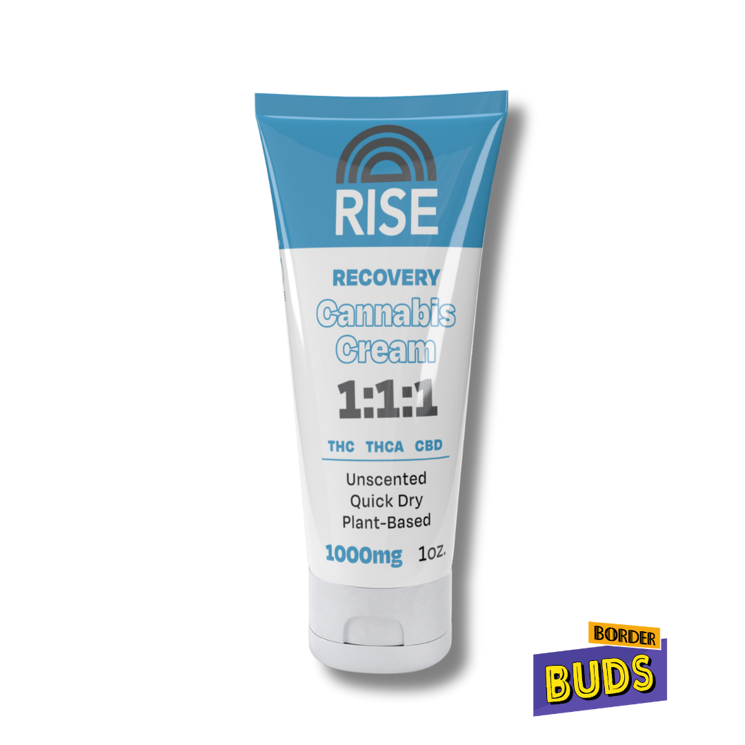 Photograph of product: Recovery | Rise | 1000mg 1:1:1 | Body Cream