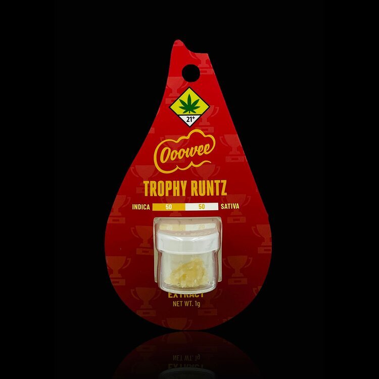 Photograph of product: Ooowee: Trophy Runtz - Sugar Wax
