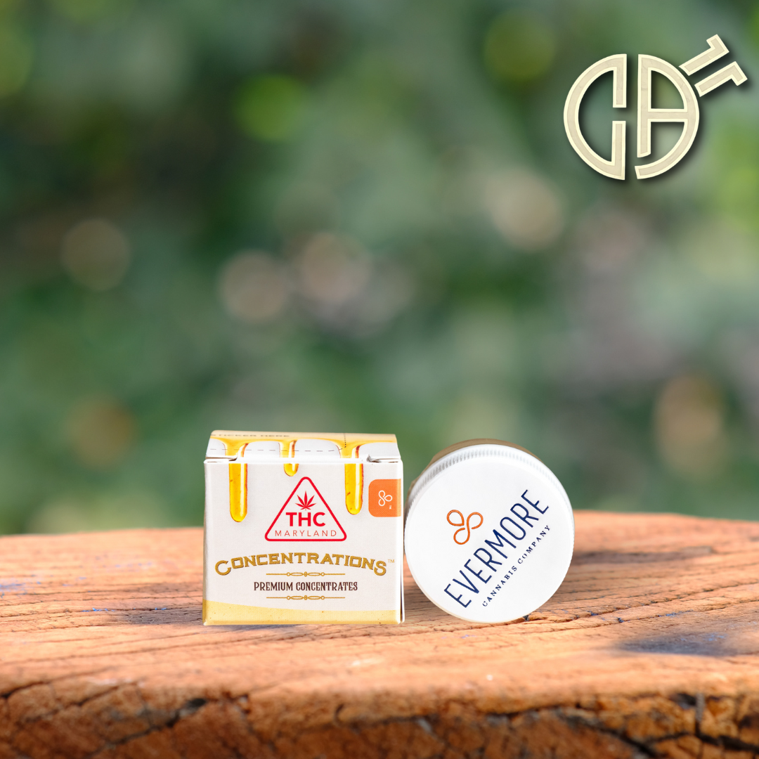 Photograph of product: Evermore | Lemon Cherry Gelato Live Resin Cake Badder