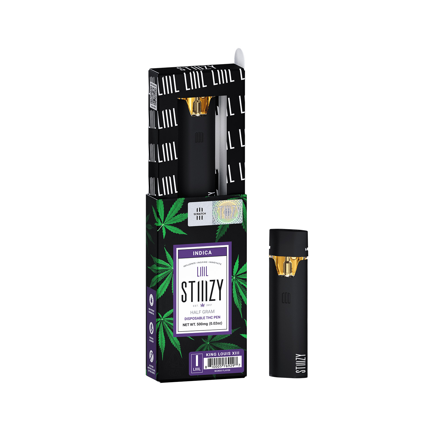 Photograph of product: King Louis XIII LIIIL Disposable 0.5g