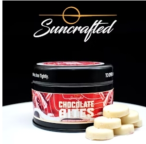 Photograph of product: White Chocolate Peppermint Bites | 20pk | Suncrafted