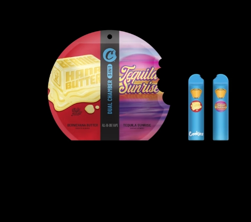 Photograph of product: Cookies Dual Chamber AIO Vape | 1g | Berniehana Butter x Tequila Sunrise