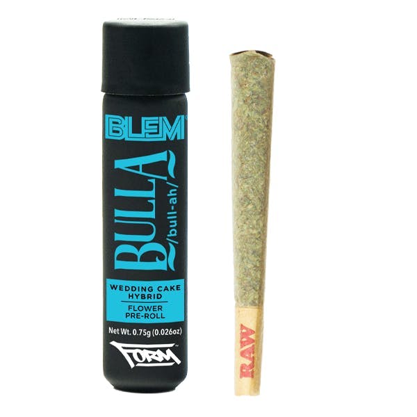 Photograph of product: BLEM BULLA  | .75g Pre-Roll - 