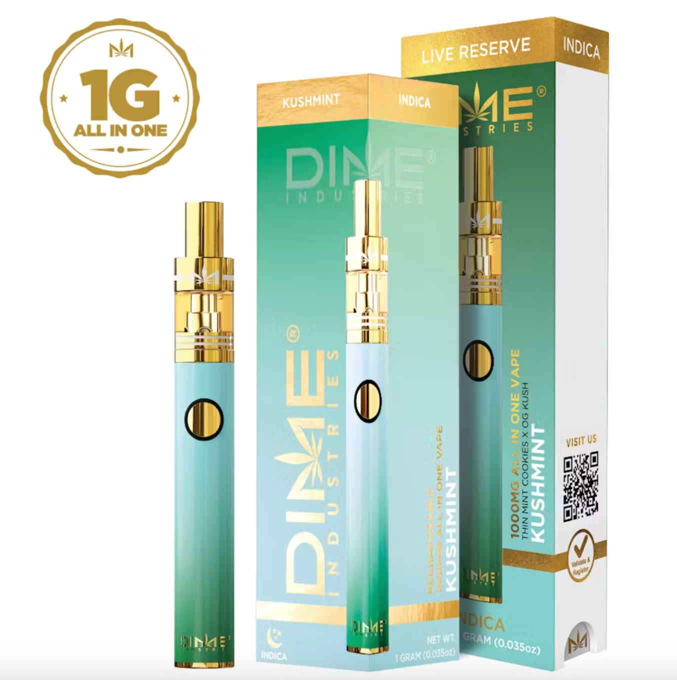 Photograph of product: KUSH MINTS LIVE RESERVE