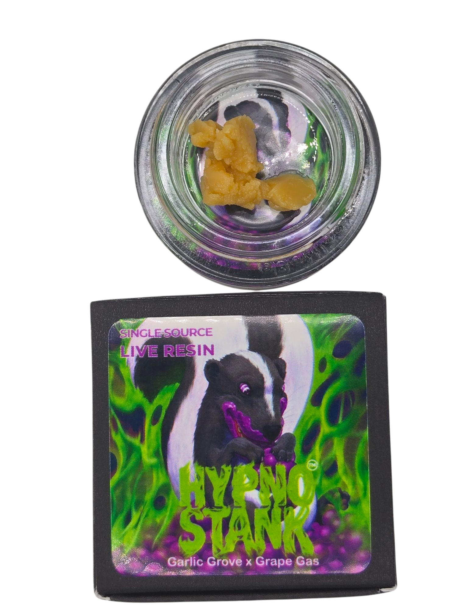 Photograph of product: Hypno Stank | 1g Live Resin Badder