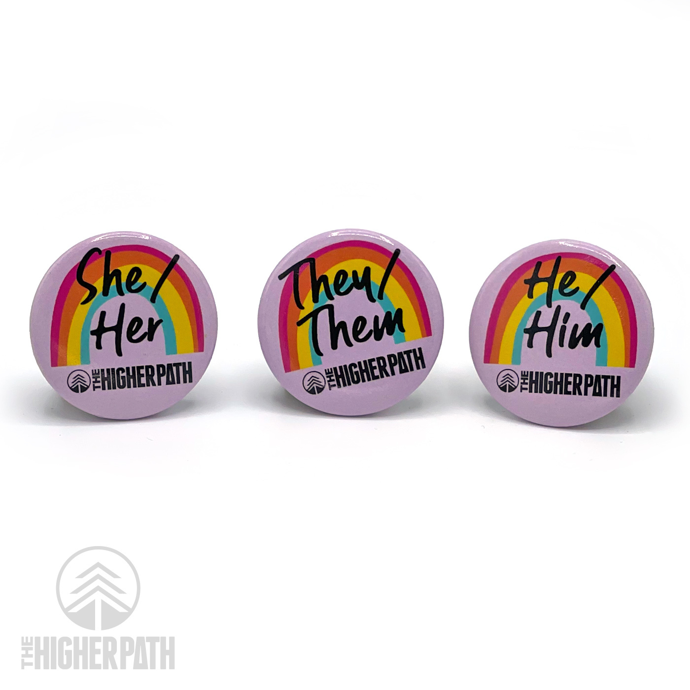 Photograph of product: THP PRIDE BUTTON