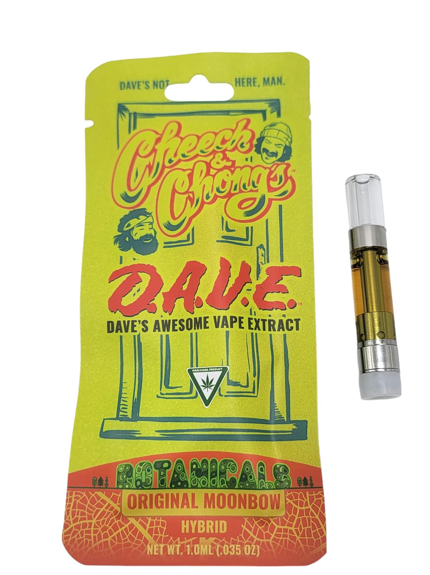 Photograph of product: Cheech & Chong- Orignial Moonbow- Vape Cart