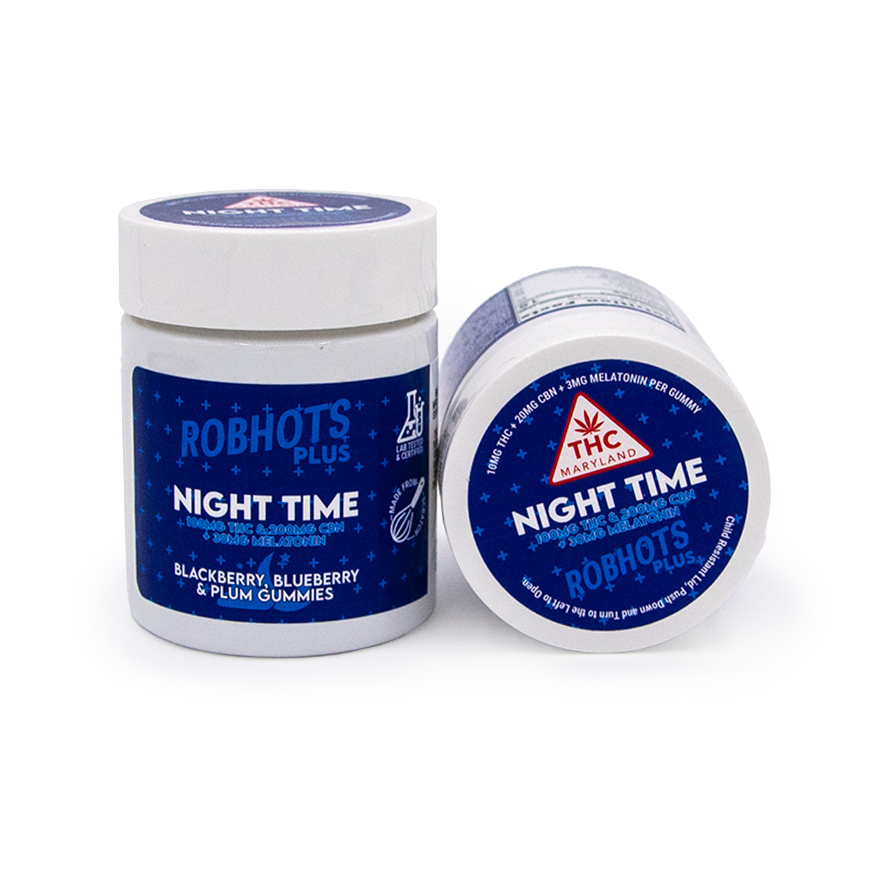 Photograph of product: Multipack Night Time (TH-oui, CBN, Melatonin) [10 Pieces]