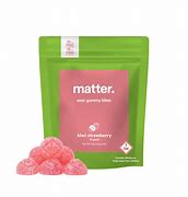 Photograph of product: Matter | Gummies | Kiwi Strawberry | 100mg 1:1 TH-oui/CBD | 10 PACK